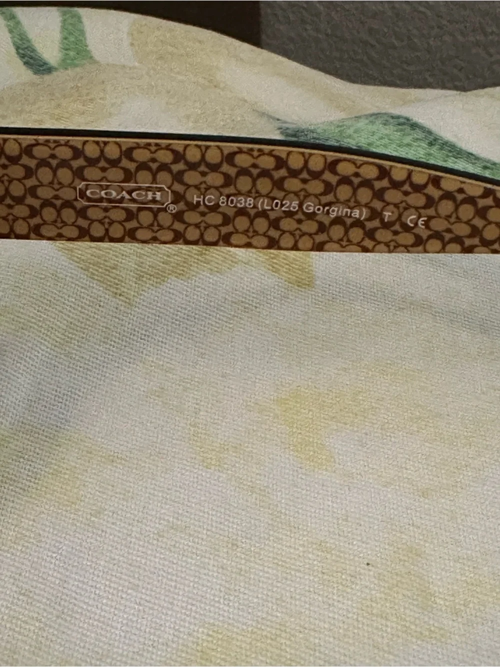 Coach Tortoiseshell Brown Gradient Oversized Sunglasses